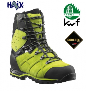 Haix Protector 2.0 GTX Ultra Lime Green Schnittschutzstiefel